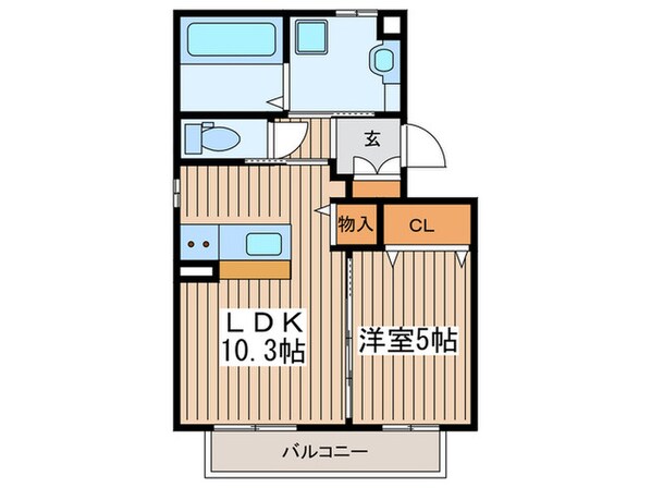 クレア笠寺の物件間取画像